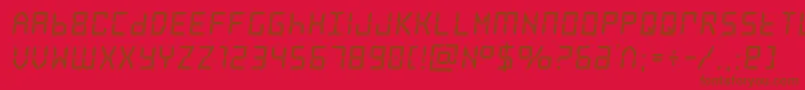 More about frozencrystalbold Font frozencrystalbold Font – Brown Fonts on Red Background