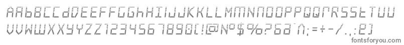 frozencrystalhalf Font – Gray Fonts