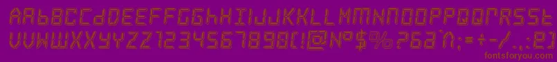 Más sobre la fuente frozencrystalpunch fuente frozencrystalpunch – Fuentes Marrones Sobre Fondo Morado