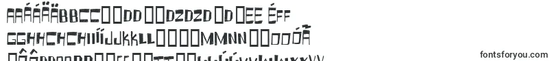 フォントFRUIDC   – スロバキアのフォント