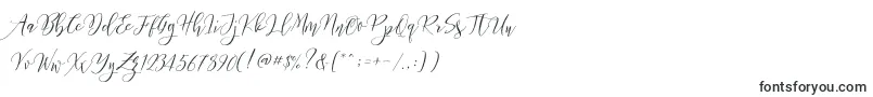 Frutilla Script-fontti – Kalligrafiafontit