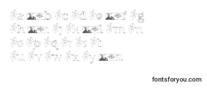 Revisão da fonte FTF Indonesiana Sketch Serif v 1