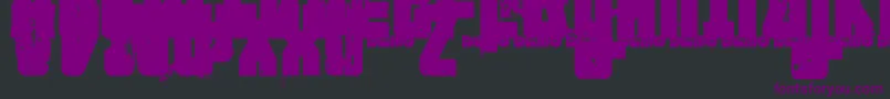 FTNIPD   Font – Purple Fonts on Black Background