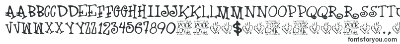 Fuck Love Font – Fonts Starting with F