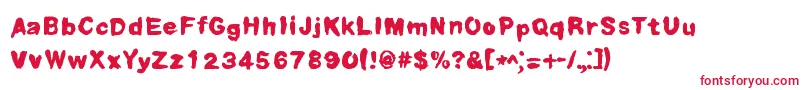 FuglyStick Font – Red Fonts