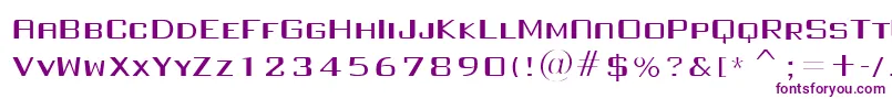 FullInjection regular Font – Purple Fonts
