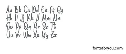 Schriftart Funnis Font D by 7NTypes