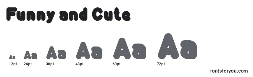 Funny and Cute Font Sizes