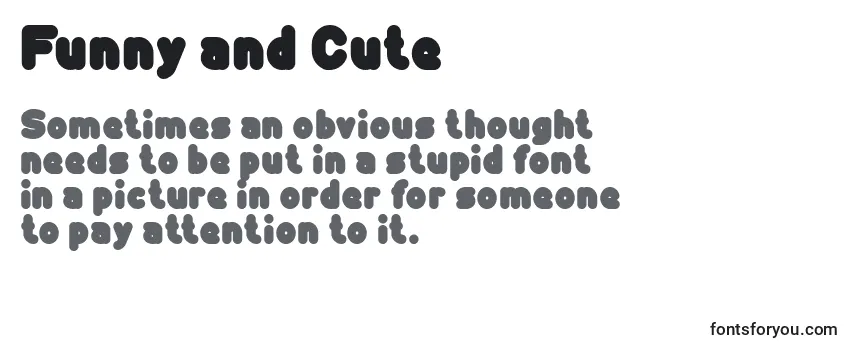 Review of the Funny and Cute Font