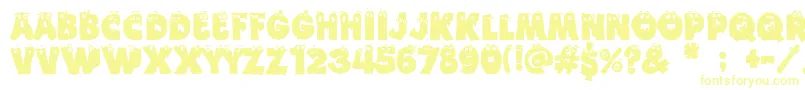 Funny Death Font – Yellow Fonts