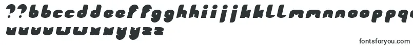 FUNNY SPORT Bold Italic-fontti – tanskankieliset fontit
