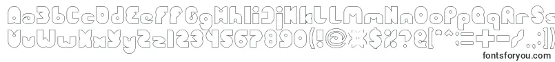 FUNNY SPORT Hollow Font – Futuristic Fonts