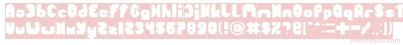 FUNNY SPORT Inverse Font – Pink Fonts