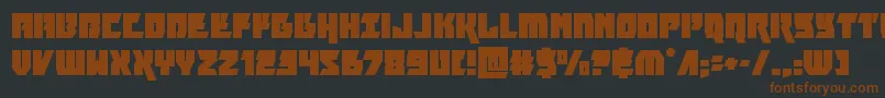 furiosa Font – Brown Fonts on Black Background