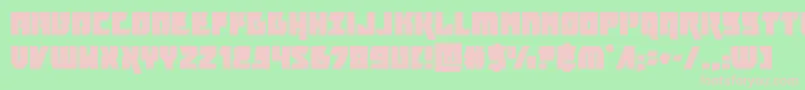 furiosa Font – Pink Fonts on Green Background