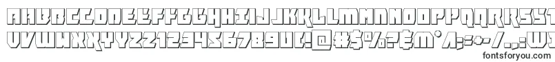 Шрифт furiosa3d – рельефные шрифты