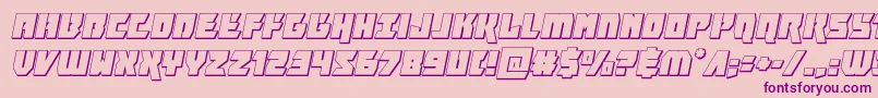 furiosa3dital Font – Purple Fonts on Pink Background