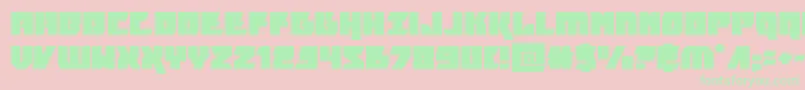 furiosaexpand Font – Green Fonts on Pink Background