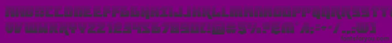 furiosagrad Font – Black Fonts on Purple Background