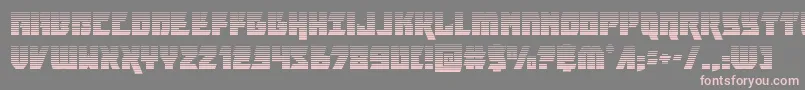 furiosagrad Font – Pink Fonts on Gray Background