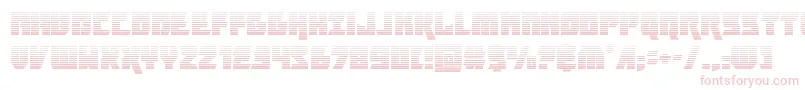 フォントfuriosagrad – 白い背景にピンクのフォント