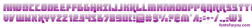 furiosagrad-fontti – violetit fontit valkoisella taustalla
