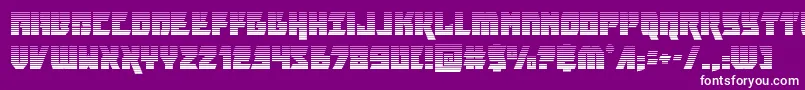 furiosagrad Font – White Fonts on Purple Background
