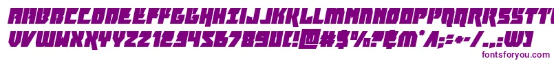 furiosaital Font – Purple Fonts on White Background