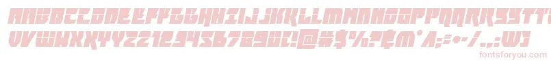 furiosalaserital Font – Pink Fonts on White Background