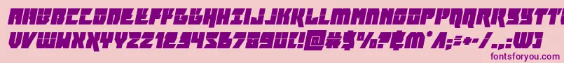 Шрифт furiosalaserital – фиолетовые шрифты на розовом фоне