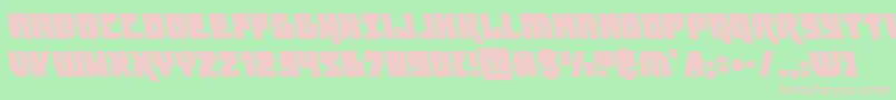 Шрифт furiosaleft – розовые шрифты на зелёном фоне