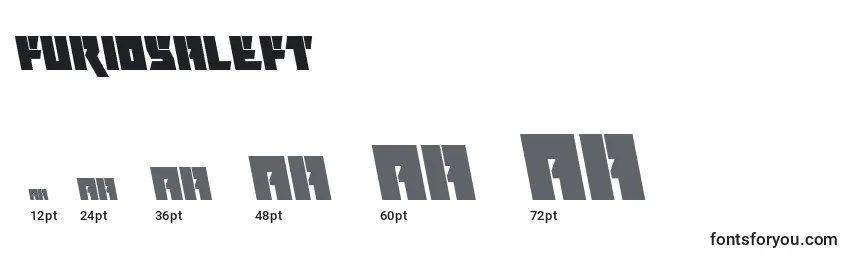 Furiosaleft Font Sizes