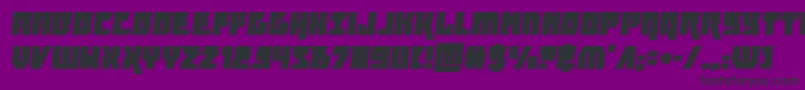 furiosasemital Font – Black Fonts on Purple Background