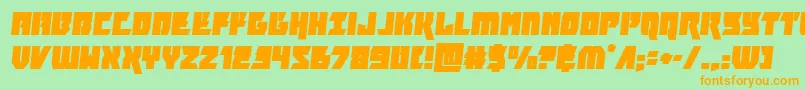 More about furiosasemital Font furiosasemital Font – Orange Fonts on Green Background