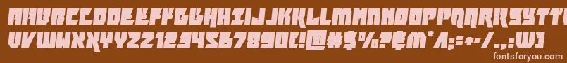 furiosasemitalフォントについての詳細 フォントfuriosasemital – 茶色の背景にピンクのフォント