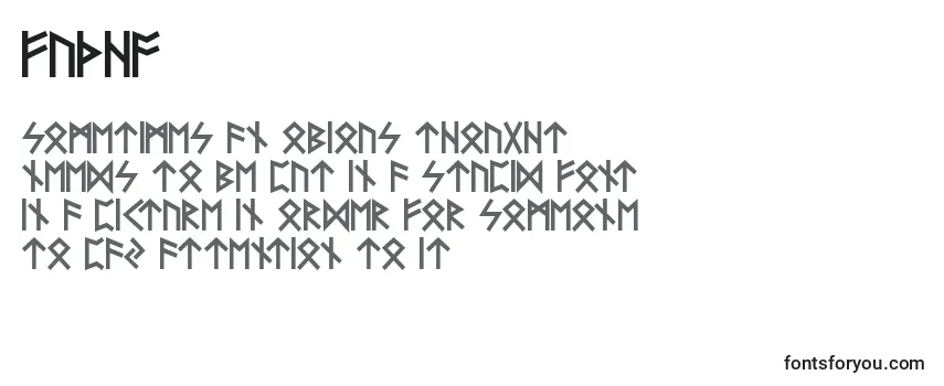 Schriftart FUTHA    (127469)