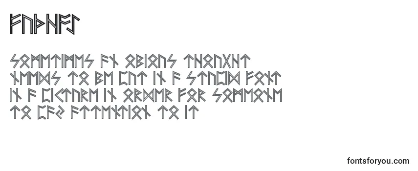Шрифт FUTHAI   (127470)