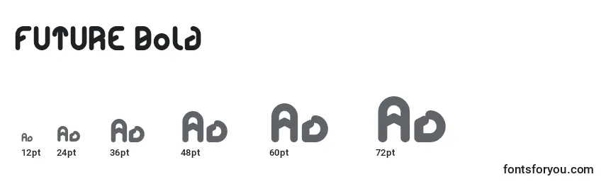 FUTURE Bold Font Sizes