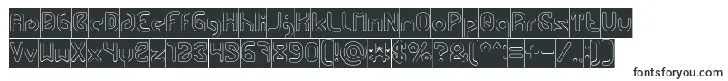 FUTURE Hollow Inverse-fontti – Materiaalifontit
