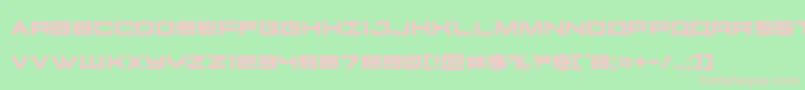 futureforces Font – Pink Fonts on Green Background