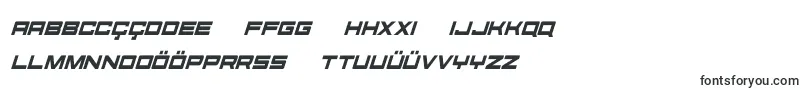 futureforcescondital-Schriftart – aserbaidschanische Schriften
