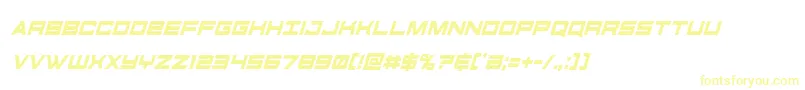 futureforcescondital Font – Yellow Fonts