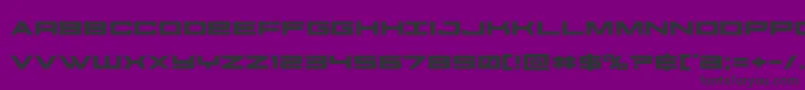 futureforcesexpand Font – Black Fonts on Purple Background