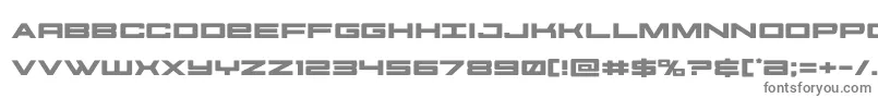 Шрифт futureforcesexpand – серые шрифты на белом фоне