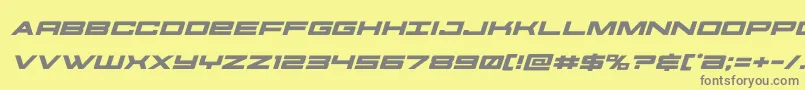 Подробнее о шрифте futureforcesexpandital Шрифт futureforcesexpandital – серые шрифты на жёлтом фоне