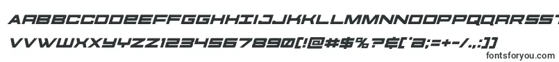 futureforcesital-fontti – urheilulliset fontit