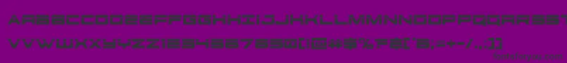 futureforceslaser Font – Black Fonts on Purple Background