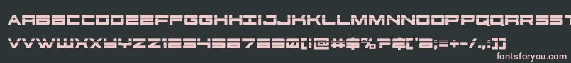 futureforceslaser Font – Pink Fonts on Black Background