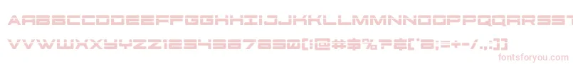 futureforceslaser-Schriftart – Rosa Schriften auf weißem Hintergrund
