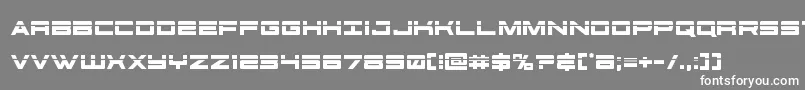 futureforceslaser Font – White Fonts on Gray Background